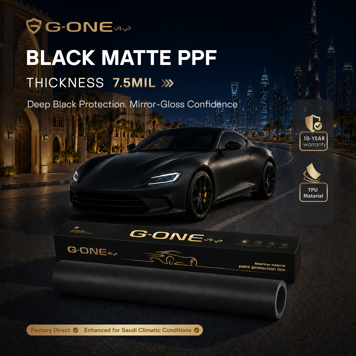 Black Matte PPF