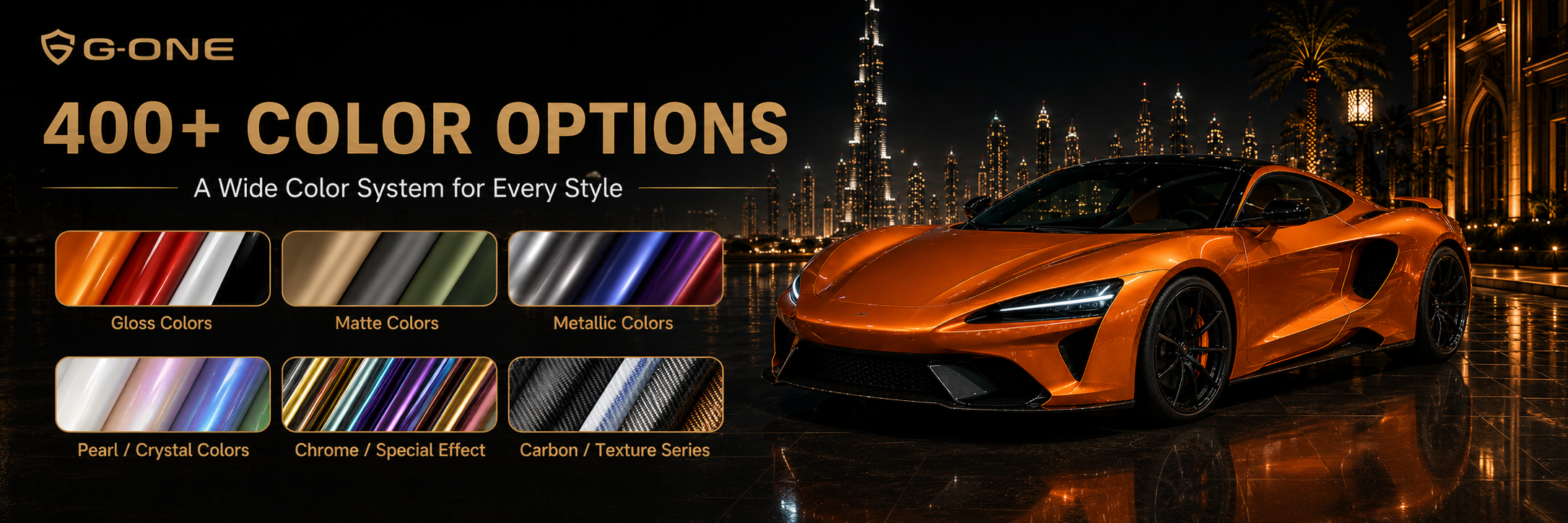 Multi-color Wrap Film